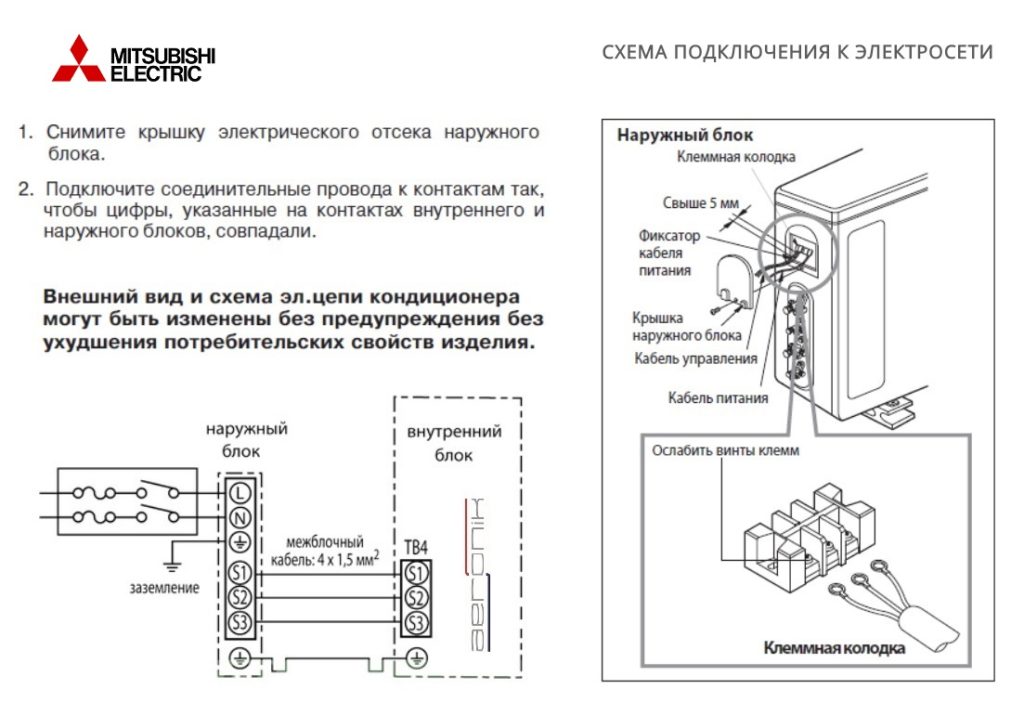 Режим работы кондиционера mitsubishi